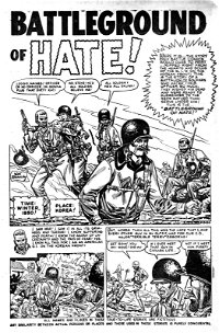 Battle! (Transport, 1953 series) #7 — Battleground of Hate! (page 1)