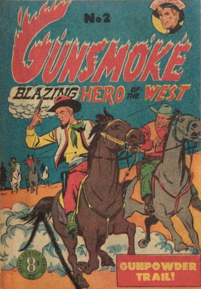 Gunsmoke Blazing Hero of the West  #2 ([December 1954?])