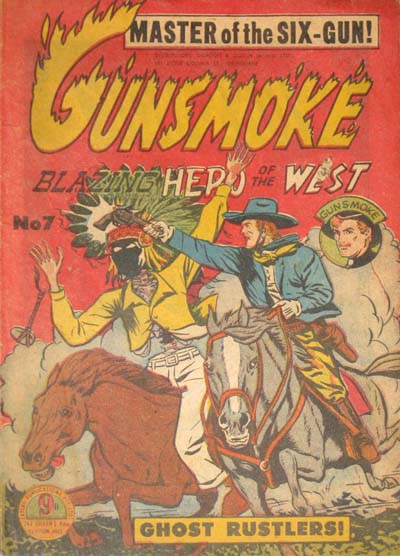 Gunsmoke Blazing Hero of the West  #7 ([1955?])