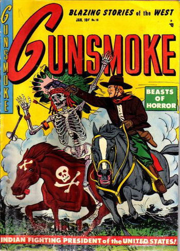 Gunsmoke (Youthful, 1949 series) #16 January 1952