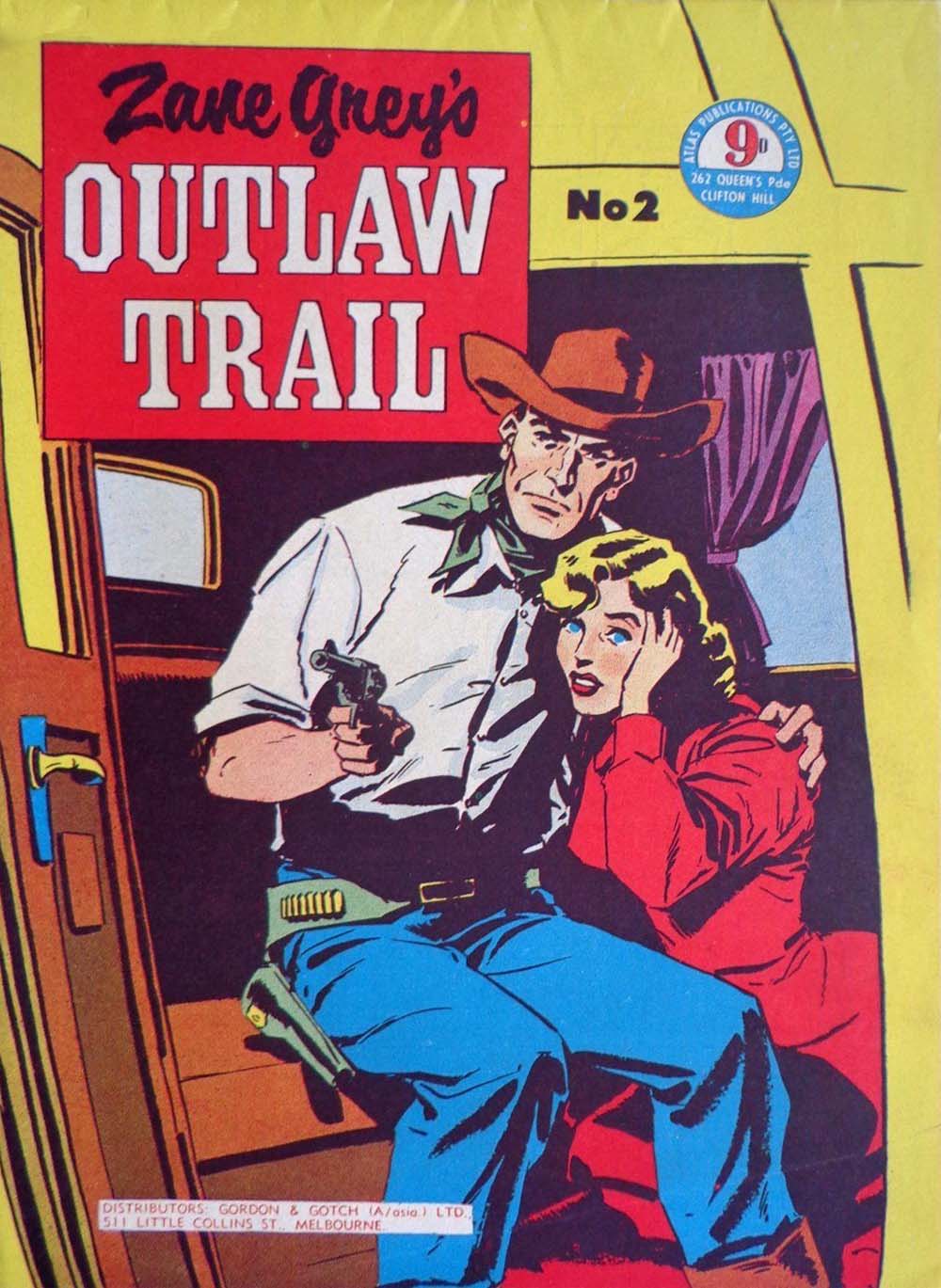 Zane Grey's (Atlas, 1955 series) #2 — Zane Grey's Outlaw Trail ([1953??])
