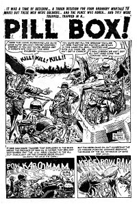 Battle! (Transport, 1953 series) #7 — Pill Box! (page 1)