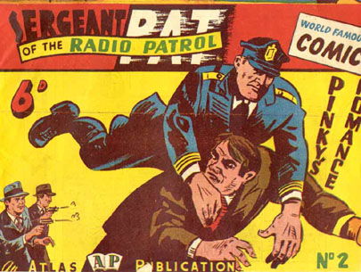 Sergeant Pat of the Radio-Patrol (Atlas, 1948 series) #2 ([December 1950?])
