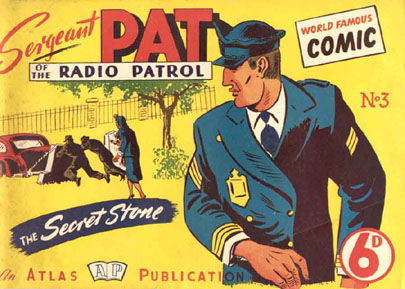 Sergeant Pat of the Radio-Patrol (Atlas, 1948 series) #3 ([January 1951?])