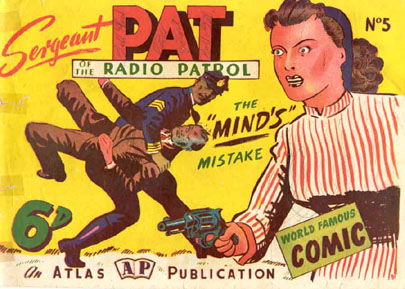 Sergeant Pat of the Radio-Patrol (Atlas, 1948 series) #5 ([March 1951?])