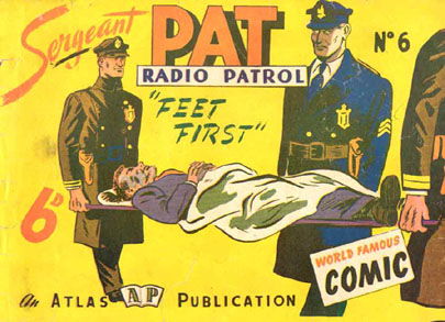 Sergeant Pat of the Radio-Patrol (Atlas, 1948 series) #6 ([April 1951?])