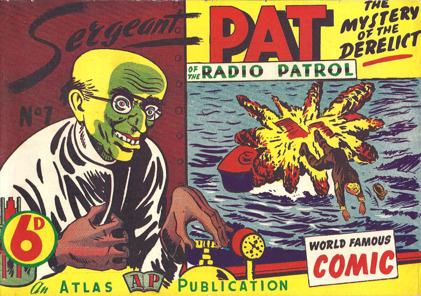 Sergeant Pat of the Radio-Patrol (Atlas, 1948 series) #7 ([May 1951?])