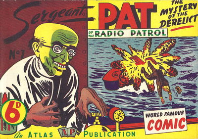 Sergeant Pat of the Radio-Patrol (Atlas, 1948 series) #7 [February 1949?]