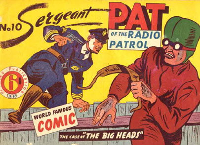 Sergeant Pat of the Radio-Patrol (Atlas, 1948 series) #10 ([August 1951?])