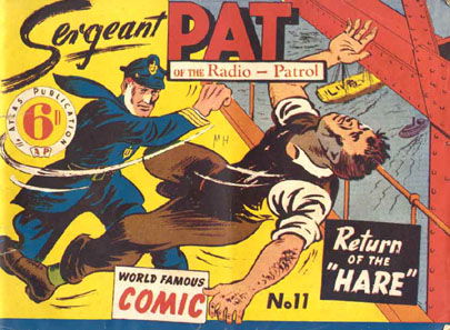 Sergeant Pat of the Radio-Patrol (Atlas, 1948 series) #11 ([September 1951?])