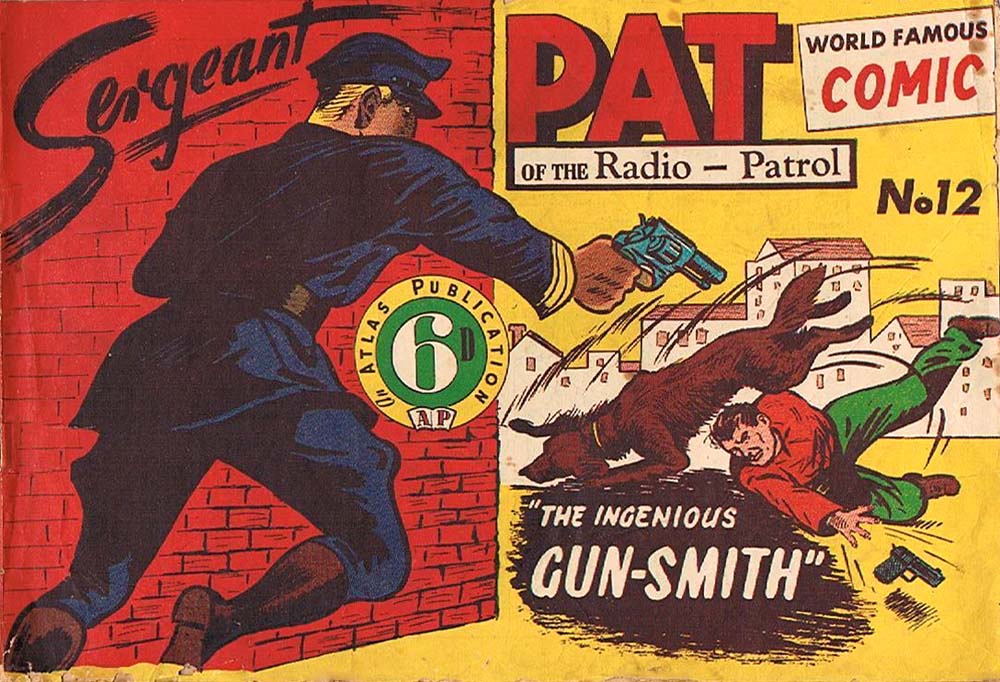 Sergeant Pat of the Radio-Patrol (Atlas, 1948 series) #12 ([October 1951?])