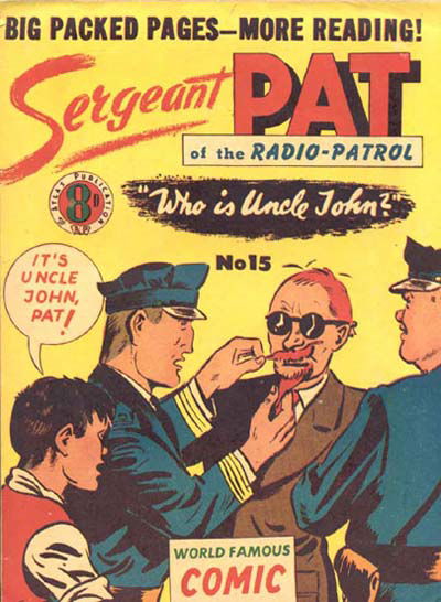 Sergeant Pat of the Radio-Patrol (Atlas, 1948 series) #15 ([June 1950?])