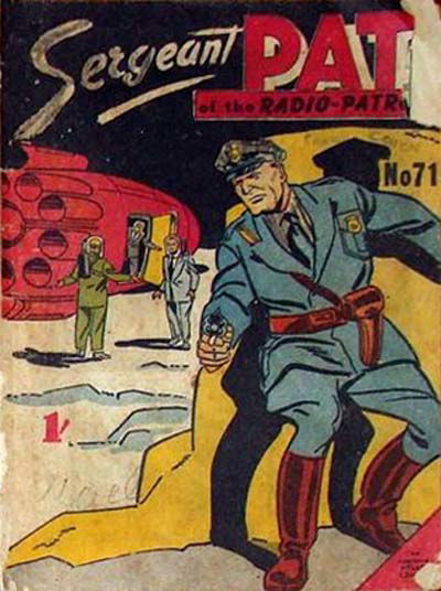 Sergeant Pat of the Radio-Patrol (Atlas, 1948 series) #71 ([September 1957?])