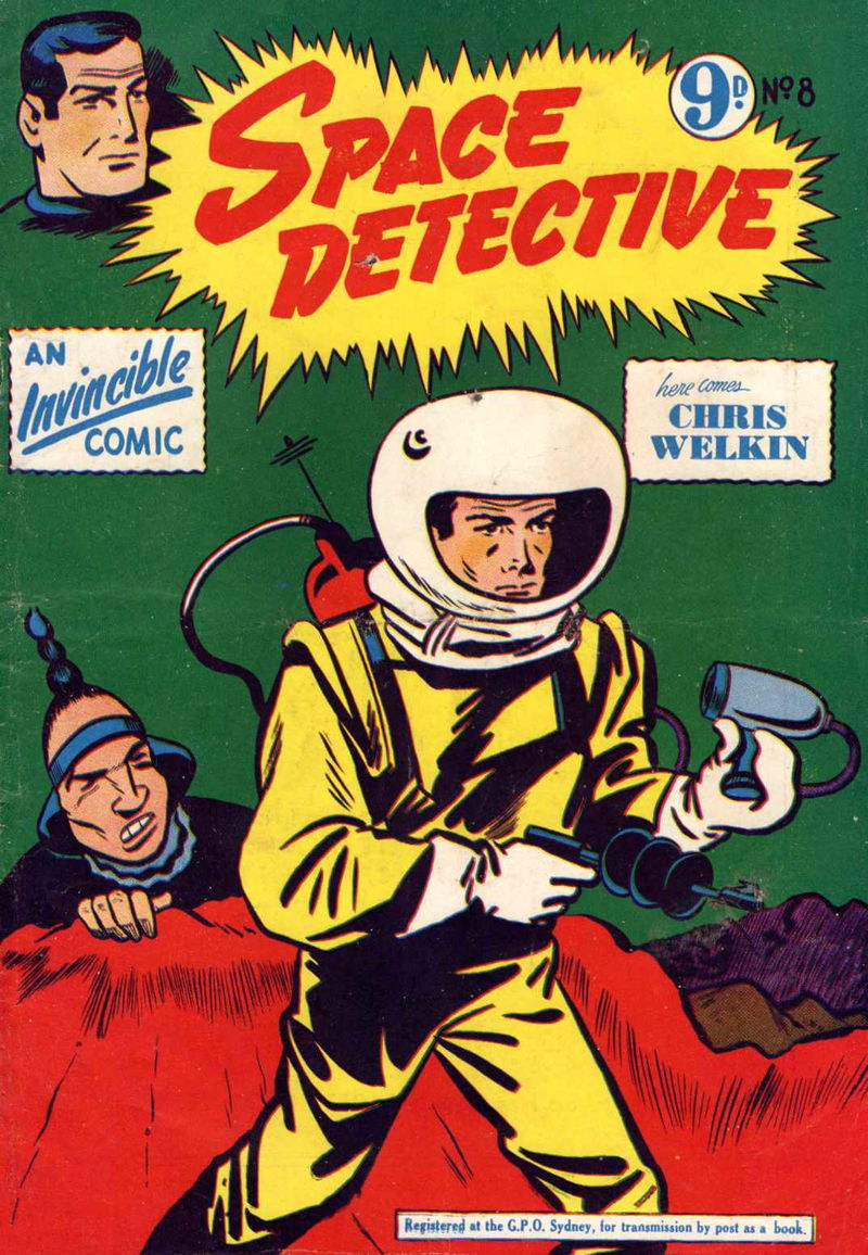 Space Detective (Invincible, 1955? series) #8 ([August 1954?])