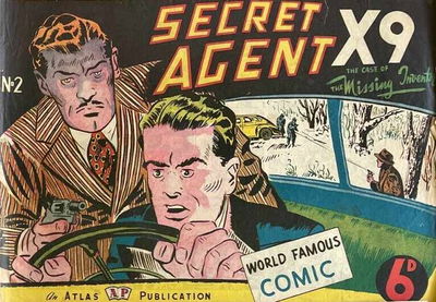 Secret Agent X9 (Atlas, 1948? series) #2