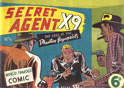 Secret Agent X9 (Atlas, 1948? series) #4