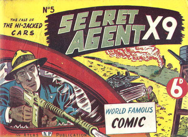 Secret Agent X9 (Atlas, 1948? series) #5 ([1949?])