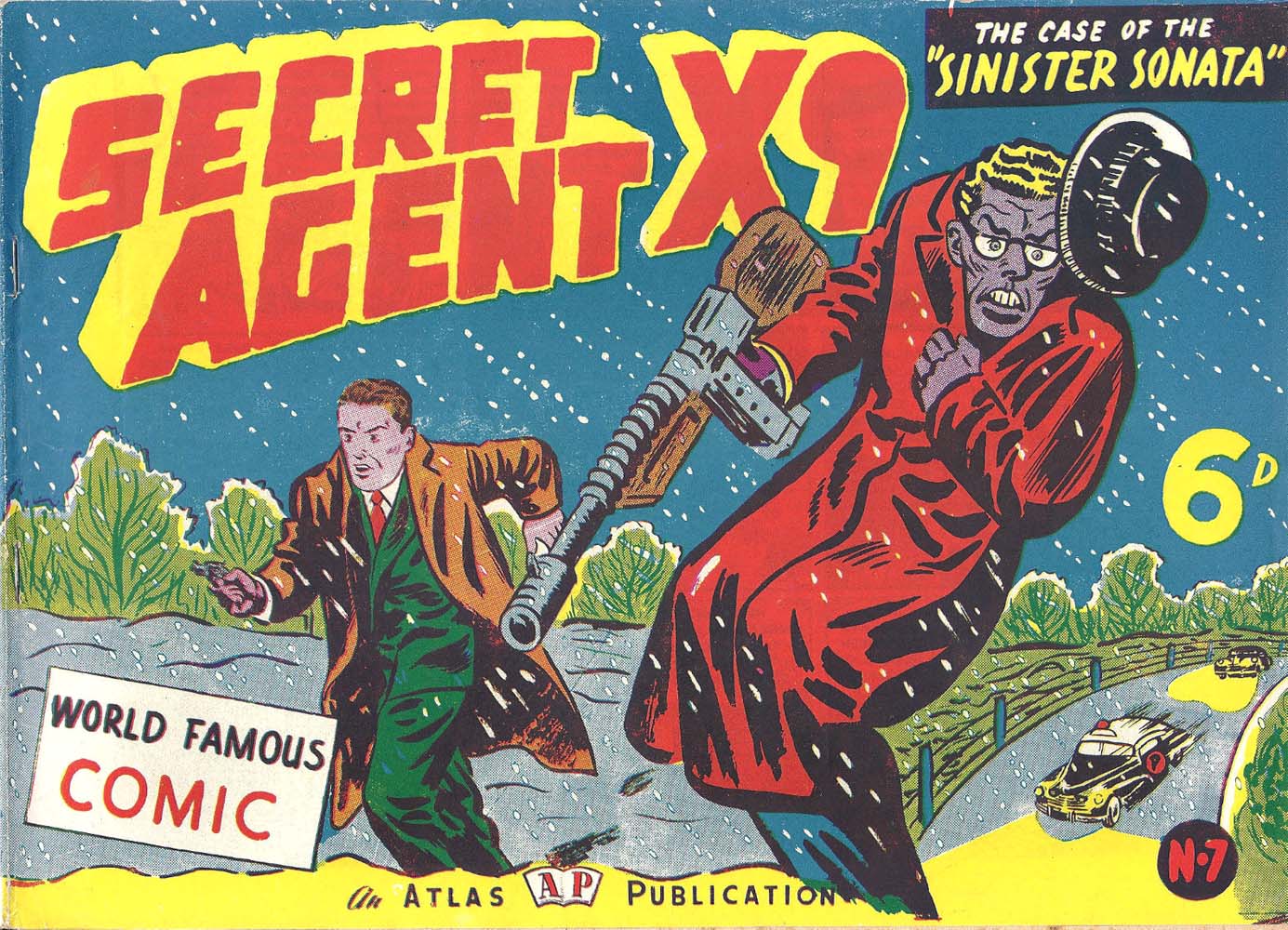 Secret Agent X9 (Atlas, 1948? series) #7 ([August 1949?])