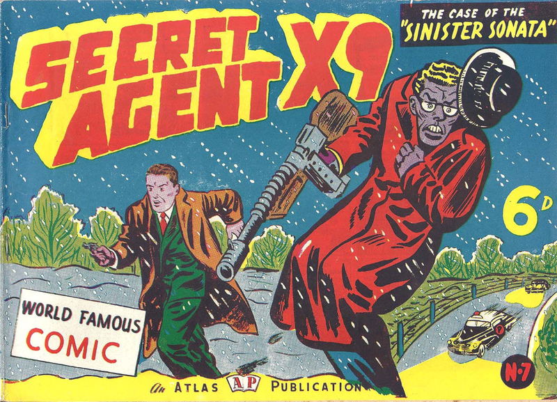Secret Agent X9 (Atlas, 1948? series) #7 ([August 1949?])
