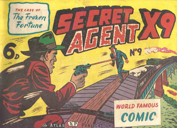 Secret Agent X9 (Atlas, 1948? series) #9 ([1950?])