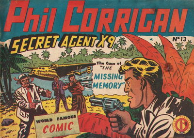 Phil Corrigan Secret Agent X9 (Atlas, 1950 series) #13