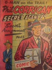 Phil Corrigan Secret Agent X9  #15 ([September 1951?])
