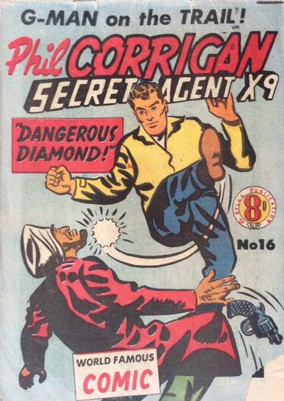 Phil Corrigan Secret Agent X9  #16 ([December 1951?])