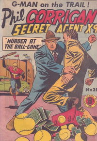 Phil Corrigan Secret Agent X9 (Atlas, 1950 series) #21