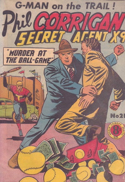 Phil Corrigan Secret Agent X9  #21 ([March 1953?])