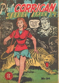 Phil Corrigan Secret Agent X9 (Atlas, 1950 series)  #24 ([December 1953?])