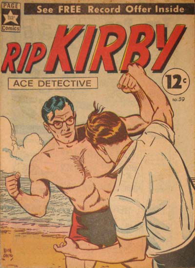 Rip Kirby Ace Detective (Yaffa/Page, 1964? series) #39 ([July 1966?])