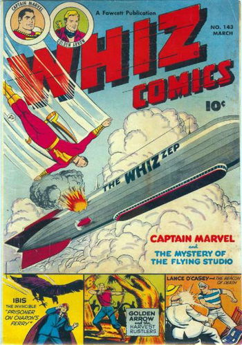 Whiz Comics (Fawcett, 1940 series) #143 March 1952