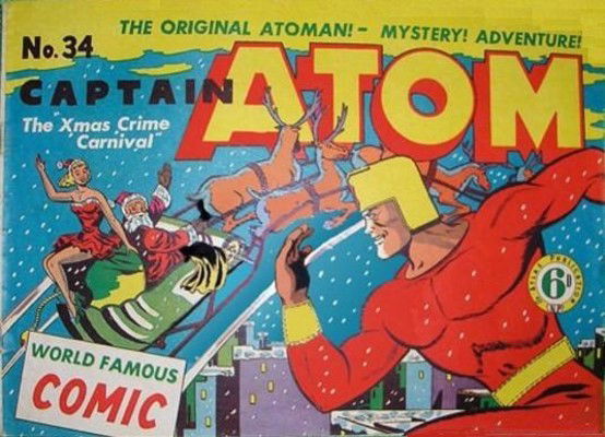 Captain Atom (Atlas, 1948 series) #34 ([December 1950?])