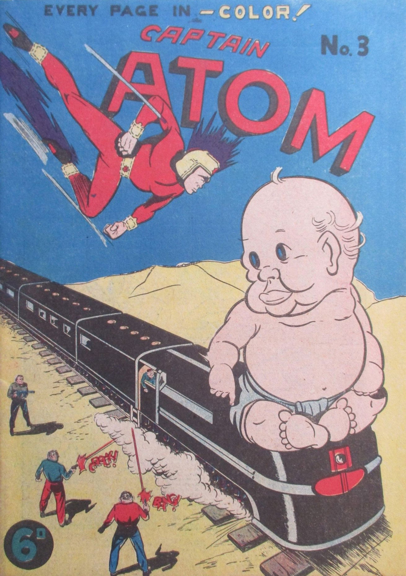 Captain Atom (Atlas, 1948 series) #3 ([May 1948?])
