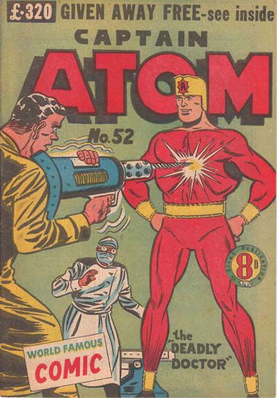 Captain Atom (Atlas, 1948 series) #52 ([June 1952?])