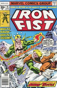 Iron Fist (Marvel, 1975 series)  #14 (August 1977) — White Snow...White Doom!