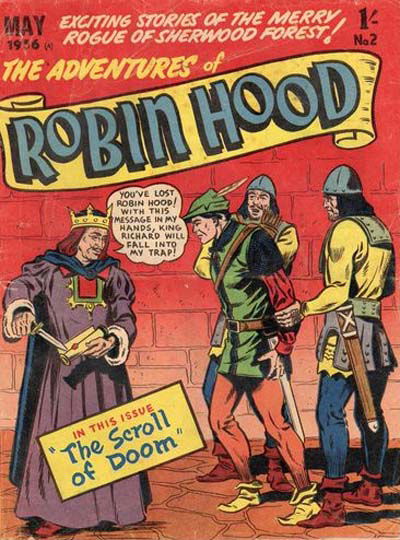 The Adventures of Robin Hood (Red Circle, 1956 series) #2