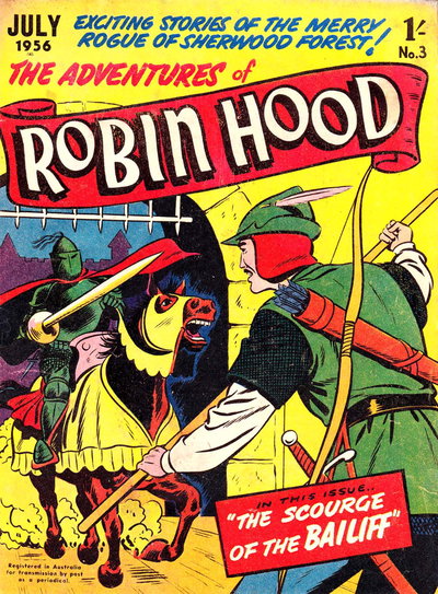 The Adventures of Robin Hood  #3 (July 1956)