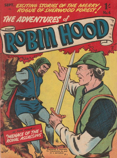 The Adventures of Robin Hood (Red Circle, 1956 series) #4