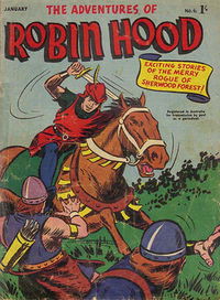 The Adventures of Robin Hood (Red Circle, 1956 series) #6 January 1957