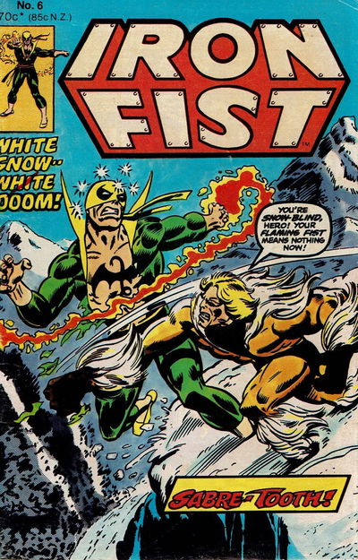 Iron Fist (Yaffa, 1978 series) #6 ([1982?])