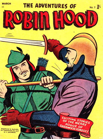 The Adventures of Robin Hood (Red Circle, 1956 series) #7 (March 1957)