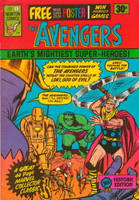 The Avengers (Newton, 1975 series) #1 [28 June 1975]