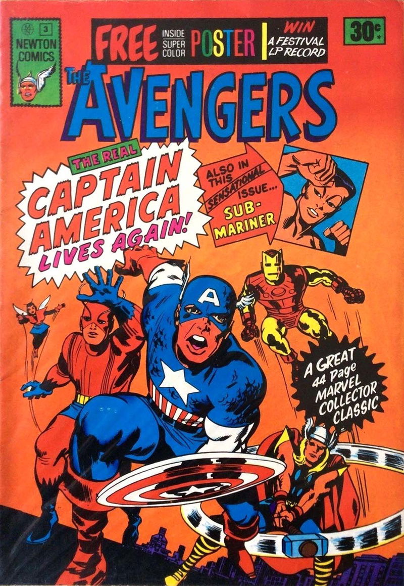 The Avengers (Newton, 1975 series) #3 ([August 1975])