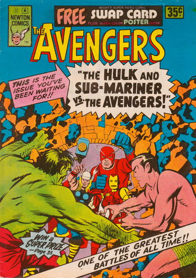 The Avengers (Newton, 1975 series) #6 [September 1975]