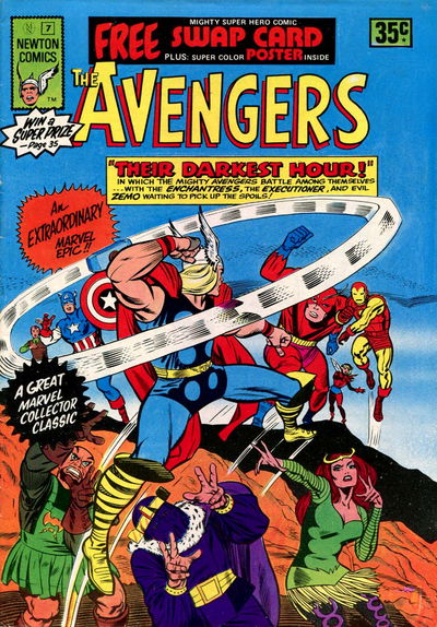 The Avengers (Newton, 1975 series) #7 [October 1975?]