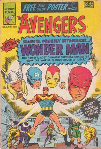 The Avengers (Newton, 1975 series) #9 [November 1975?]