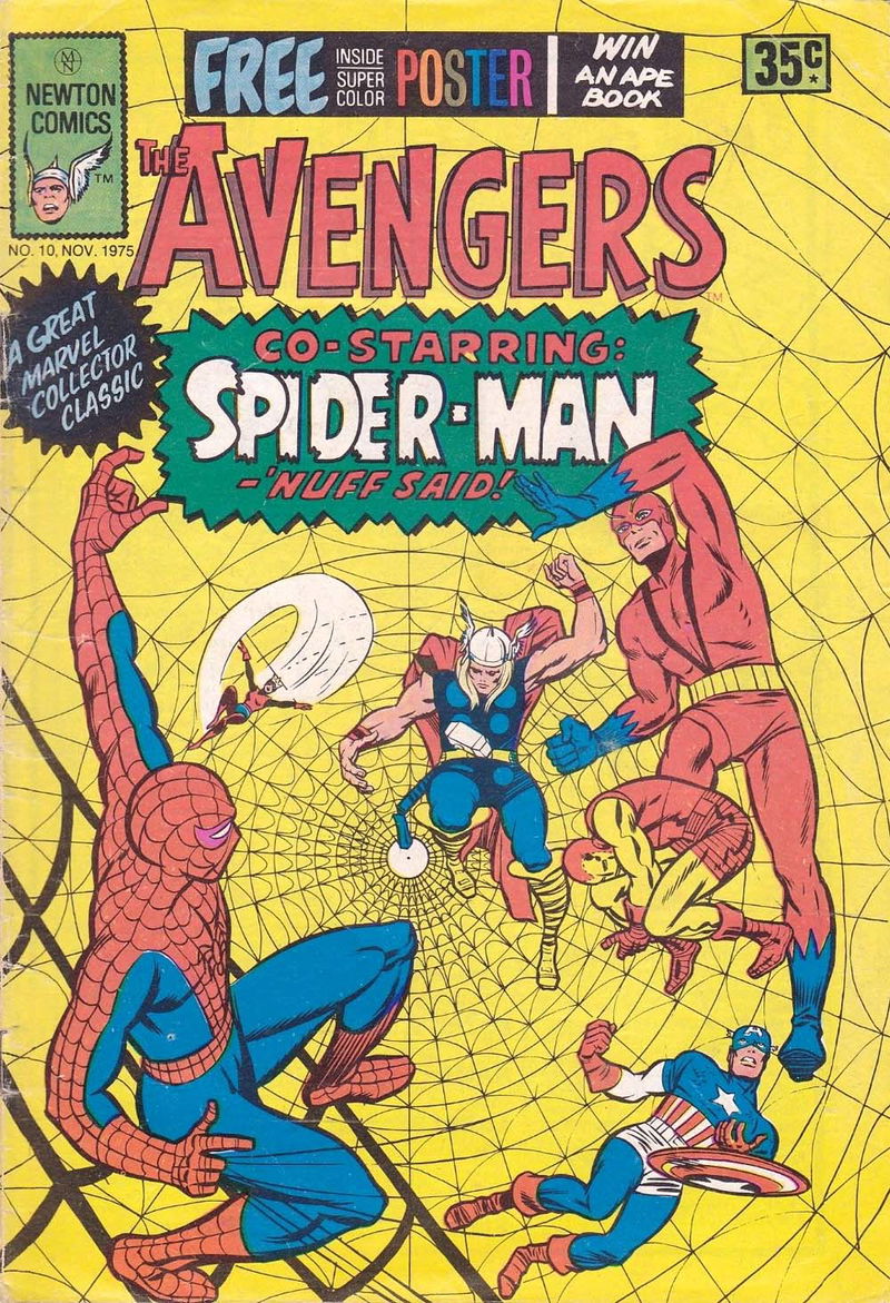 The Avengers (Newton, 1975 series) #10 (November 1975)