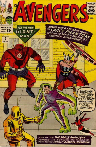 The Avengers (Marvel, 1963 series) #2 November 1963