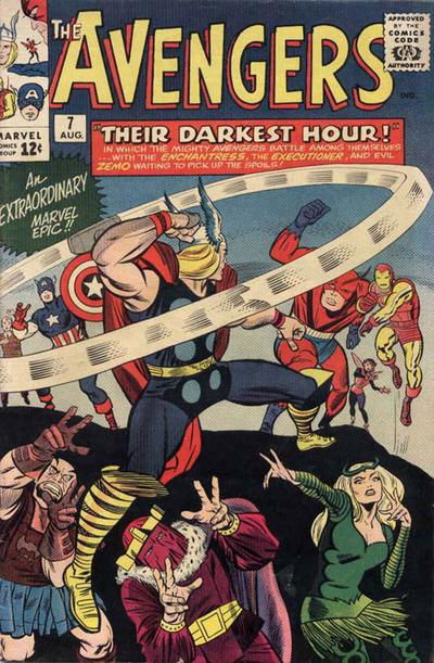 The Avengers (Marvel, 1963 series) #7 August 1964